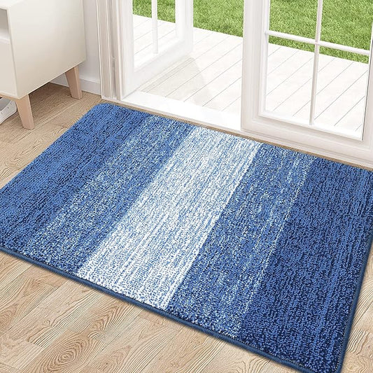 Kitinjoy Indoor Outdoor Door Mat, 32x20 Non-Slip Absorbent Dirt Trapper by Kitinjoy