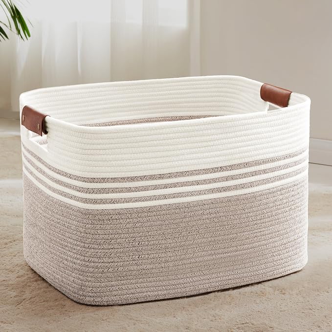 86L Extra Large Laundry Basket by ELEVATEDELEGANCETIMELESSSTYLE