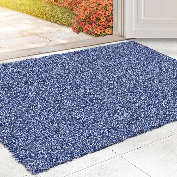 Premium Microfiber Indoor Door Mat – 24"x36" Washable Entry Mat, Waterproof by RugMast