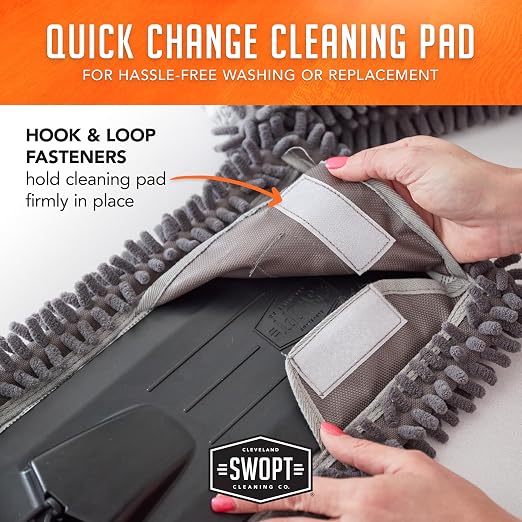 SWOPT 18” Microfiber Dust Mop Refill – Cleaning Pad - Image 8