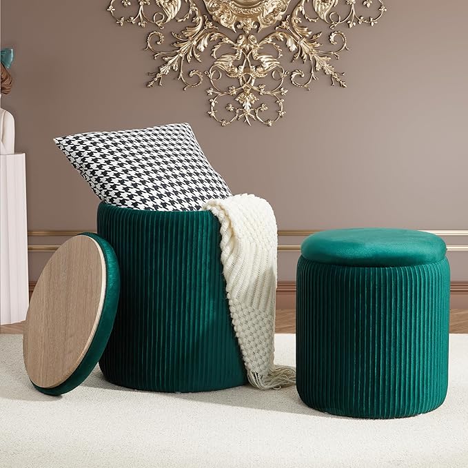Royal Windsor Round Ottoman by RoyalWindsor