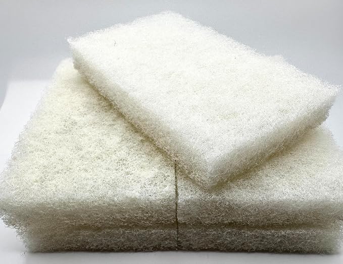 Handled Bath Scrubber 6 Piece Heavy Duty Cleaning Scrub Sponge Brush Bathroom - Image 7