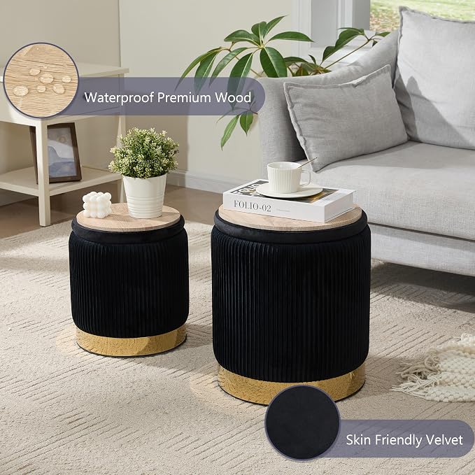 Royal Windsor Round Ottoman - Image 6