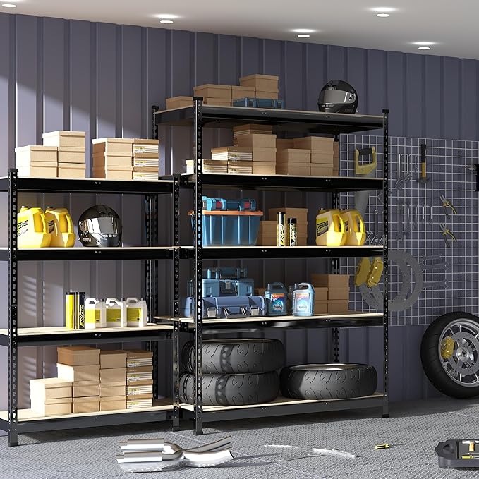 PrimeZone 6 Pack Heavy Duty Storage Shelves - Image 2