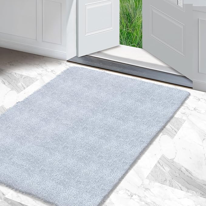 Premium Microfiber Indoor Door Mat – 36"x60" Washable Entry Mat, Waterproof by RugMast