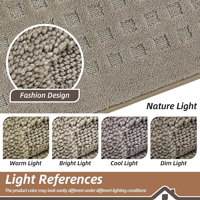 BEQHAUSE Waffle Door Mats Indoor 36"x60", Dog Mat - Image 7