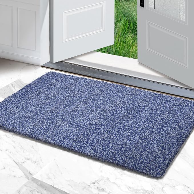 Premium Microfiber Indoor Door Mat – 32"x48" Washable Entry Mat, Waterproof by RugMast