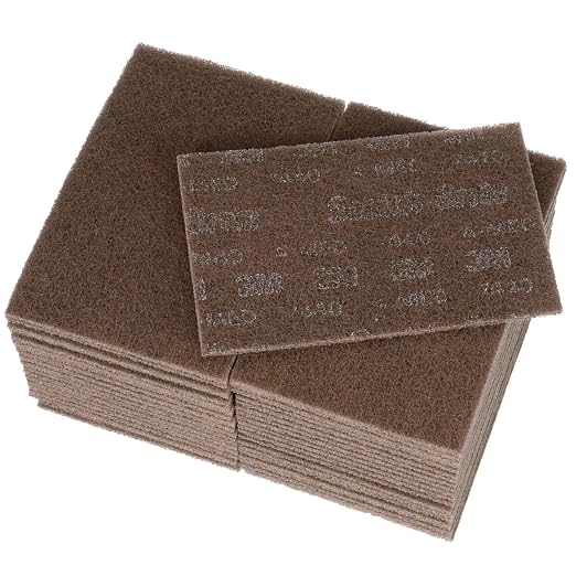 3M Scotch-Brite Heavy Duty Hand Pad 7440B, 6 in x 9 in, Hand Sanding Pad by 3MIndustrial