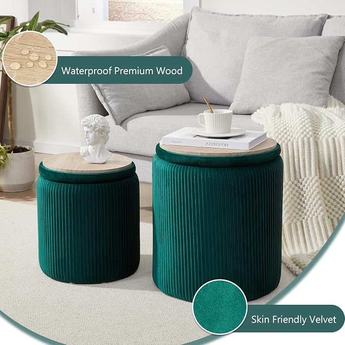 Royal Windsor Round Ottoman - Image 6