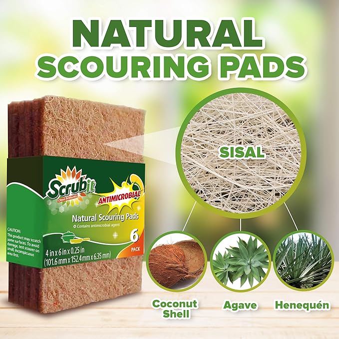 SCRUBIT Natural Scouring Pads - Image 2