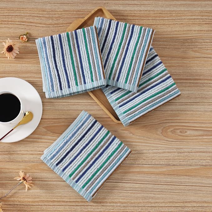 Oeleky Kitchen Dishcloths for Washing Dishes, Ultra Absorbent Dish Rags - Image 8
