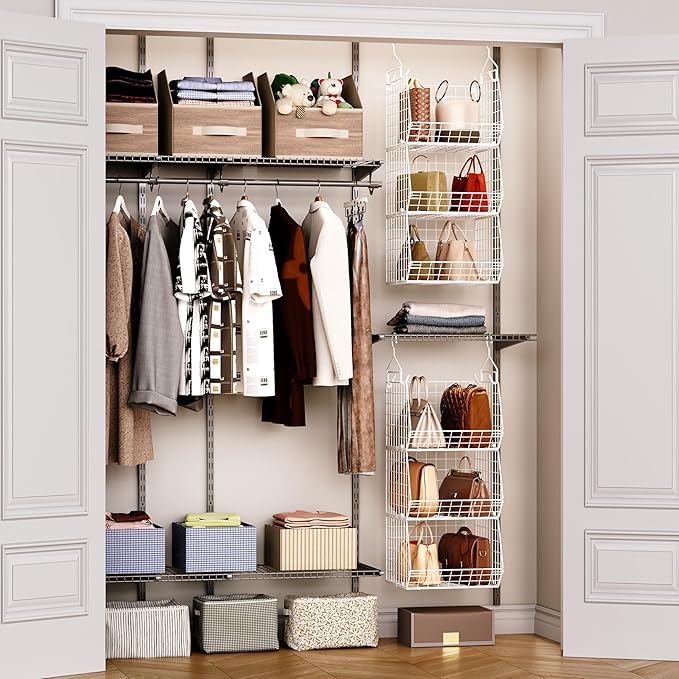 X-cosrack 3 Tier Foldable Closet Organizer, Clothes Shelves - Image 6