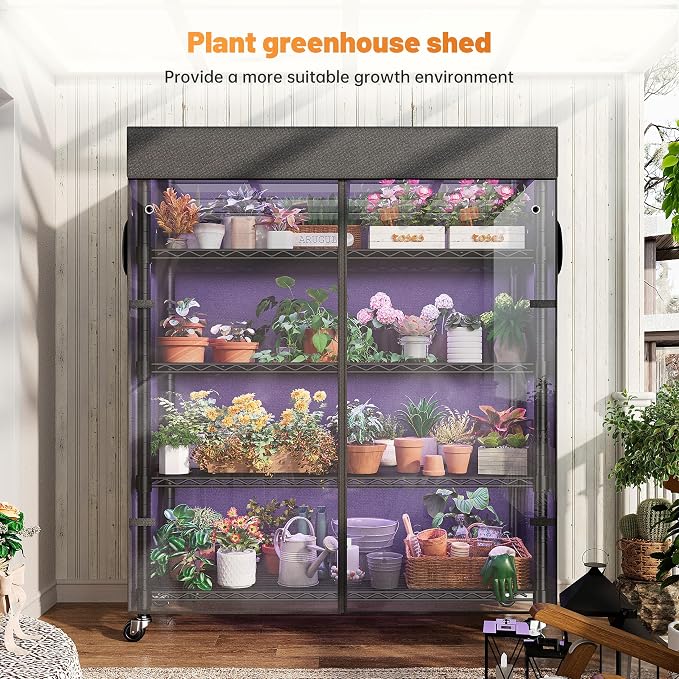 REIBII 72.8" H Storage Shelves - Image 7