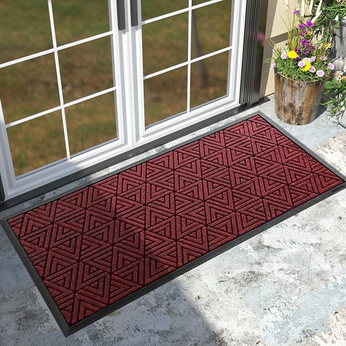 Yimobra Large Door Mat 47x24, All-Weather Waterproof Non-Slip Welcome Matt by Yimobra