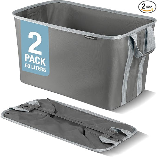 CleverMade Collapsible Laundry Basket Hamper by CleverMade