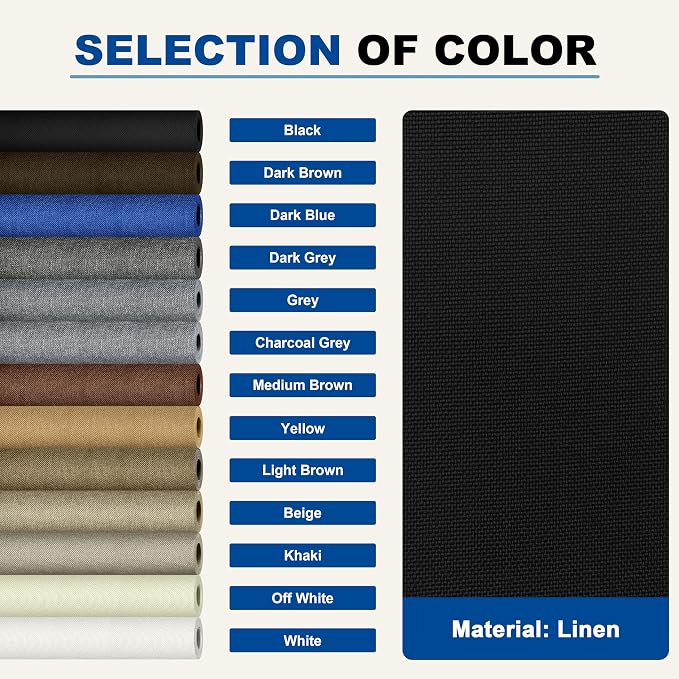 KING MOUNTAIN Linen Repair Patches, Self-Adhesive Linen Fabric Patches - Image 6