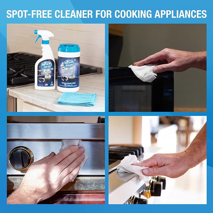 MiracleWipes for Microwaves and Cooktops, Easily Removes Food and Grime Buildup - Image 8