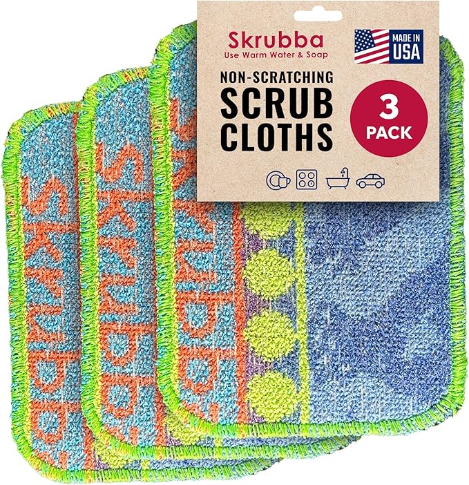 Wet-It Skrubba Non-Scratch Scouring Pad – European Scrubby Sponge by Wet-It