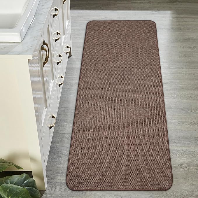 Bath Mat, Ultra Thin Bathroom Runner Rugs, Large Bath Mats by BosapDirect