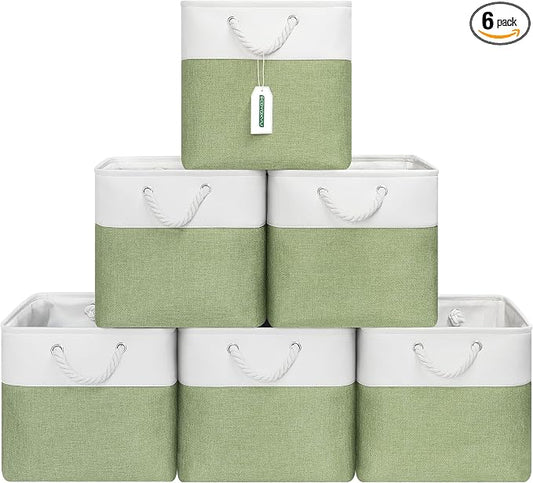 13x13 Inch Cube Storage Bins by ECDYQXVU