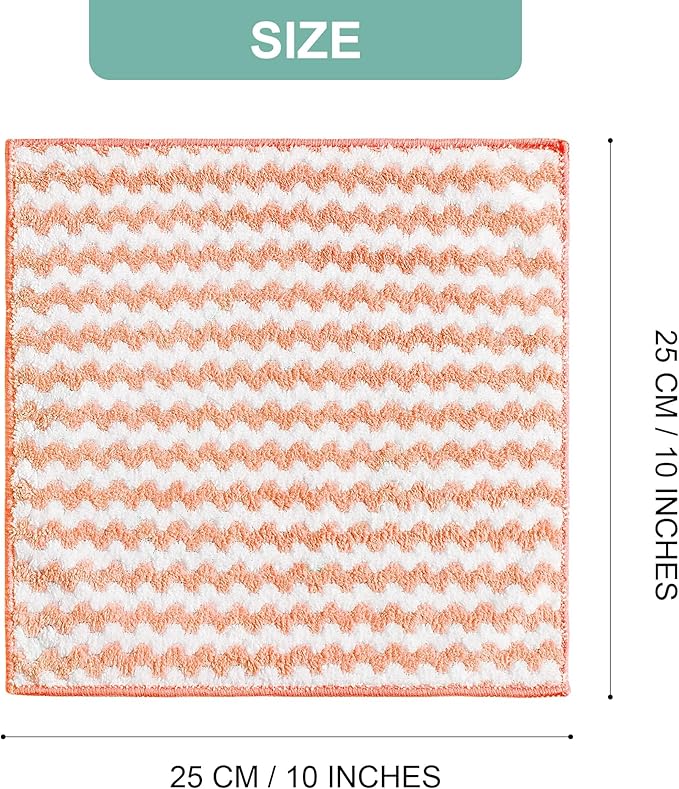 JOYMOOP Microfiber Cleaning Cloth, Absorbent Streak Free Lint Cleaning Cloths - Image 2