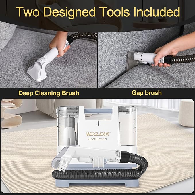 WECLEAN C1 Portable Extractor for Couch and Carpet Cleaner Upholstery Cleaner - Image 2