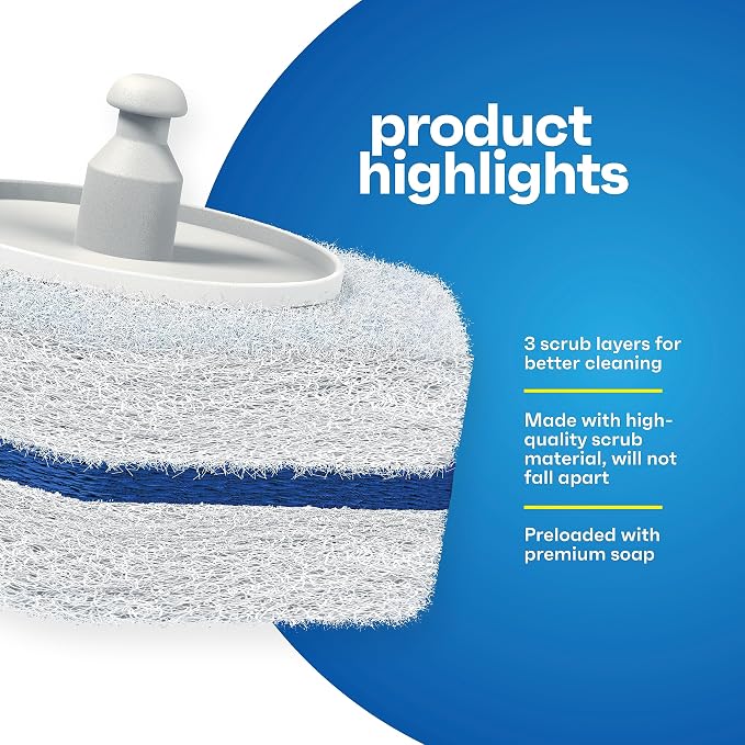 Disposable Prefilled Toilet Cleaning Scrubbers - Image 2