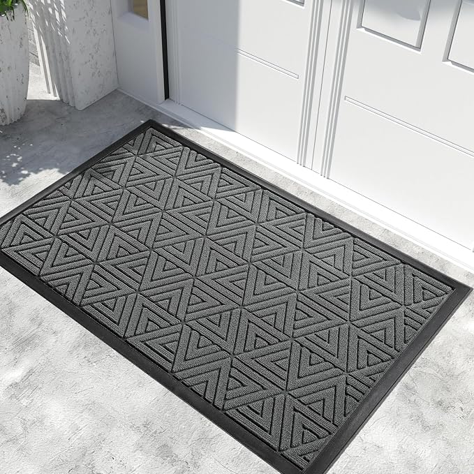 Yimobra Extra Large Door Mat 60x32, All-Weather Waterproof Non-Slip Welcome by Yimobra