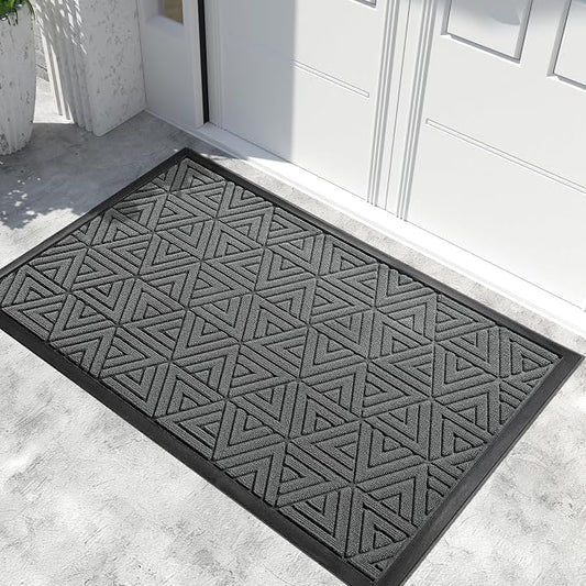 Yimobra Extra Large Door Mat 60x32, All-Weather Waterproof Non-Slip Welcome by Yimobra