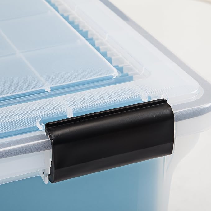 IRIS USA 32 Quart WEATHERPRO Plastic Storage Box - Image 8