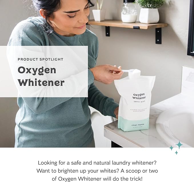 Clean Mama Natural Oxygen Whitener and Stain Remover - Image 4