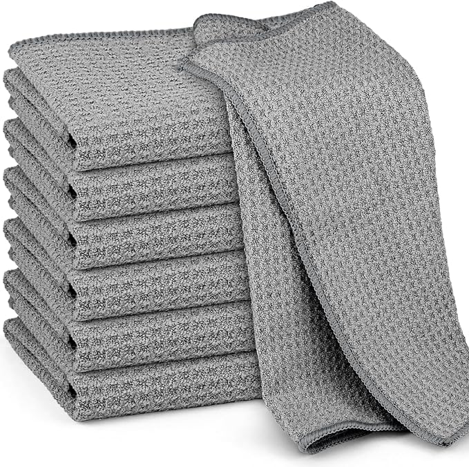 Microfiber Cleaning Cloth Waffle Weave by Ekedalen