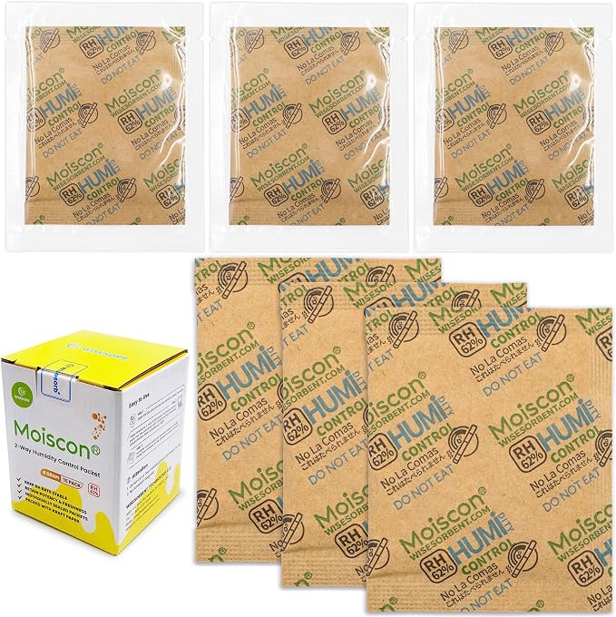 960 Pack 62% Size 8 Two-Way Humidity Control Packs, 8 Gram by Wisesorb