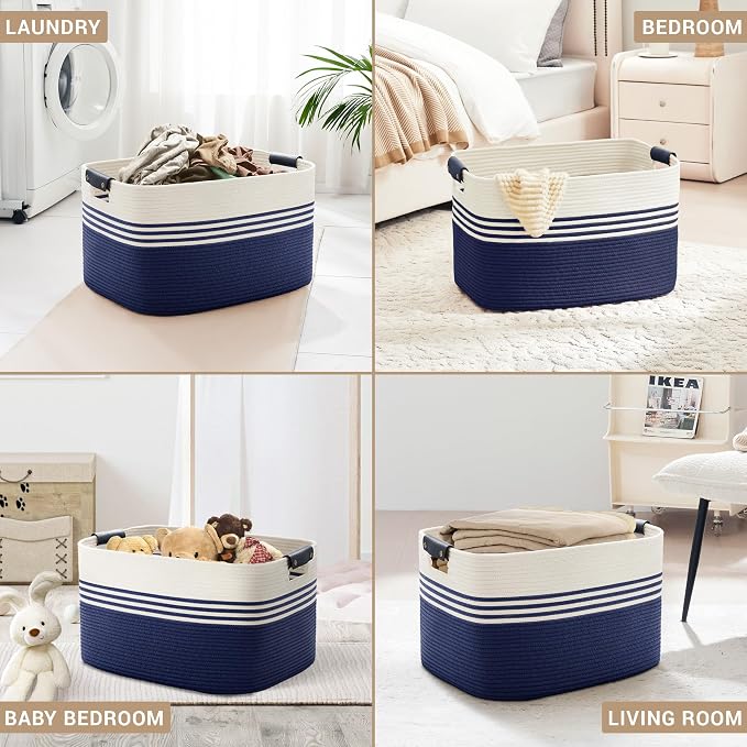 86L Extra Large Laundry Basket - Image 4