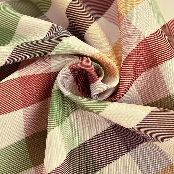 Classic Gingham Buffalo Tablecloth Fabric - Image 9