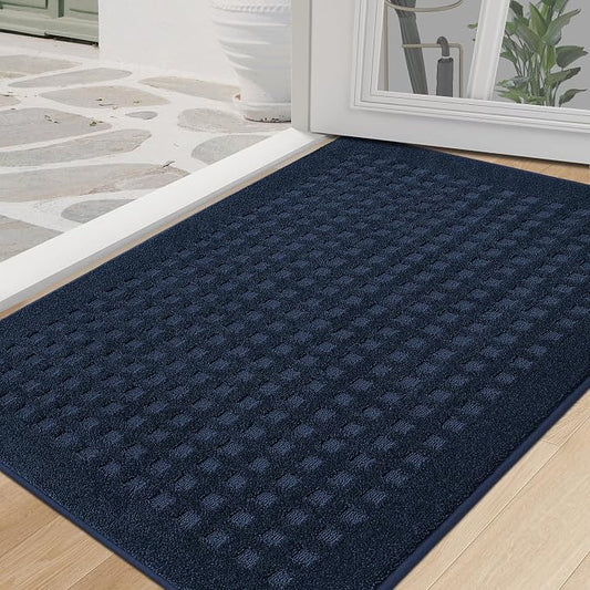 BEQHAUSE Waffle Door Mats Indoor 32"x48", Dog Mat by BEQHAUSE