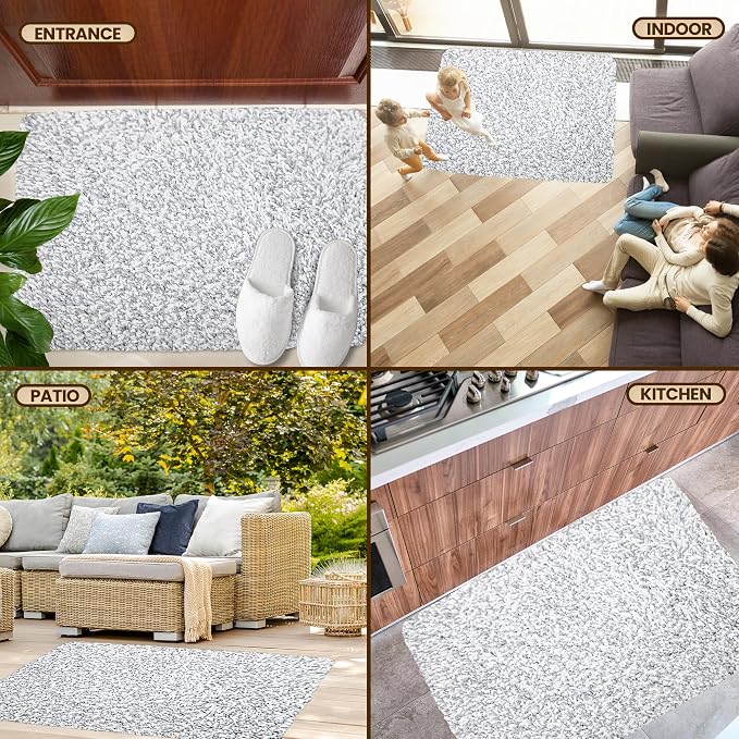 Premium Microfiber Indoor Door Mat – 36"x60" Washable Entry Mat, Waterproof - Image 7