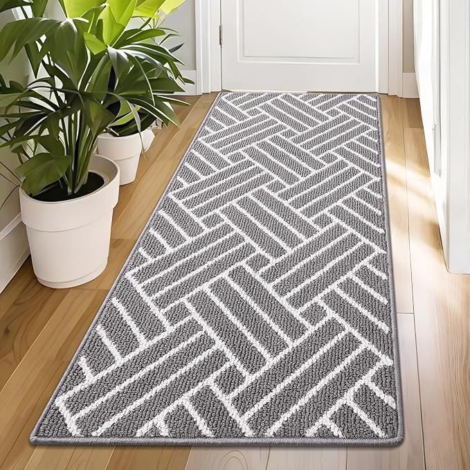 OLANLY Runner Indoor Door Mat, 70x23 Inch, Dirt Resistant and Absorbent by OLANLY