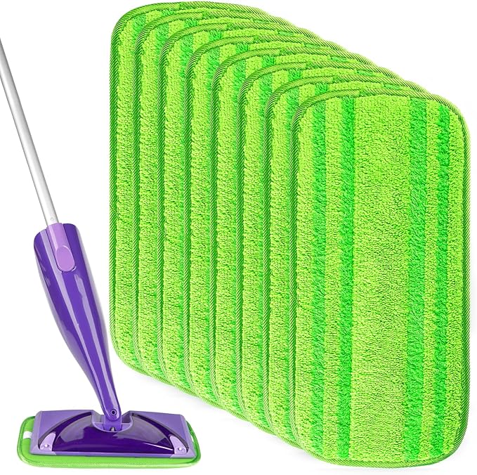 HOMEXCEL Microfiber Mop Pads Compatible by HOMEXCEL
