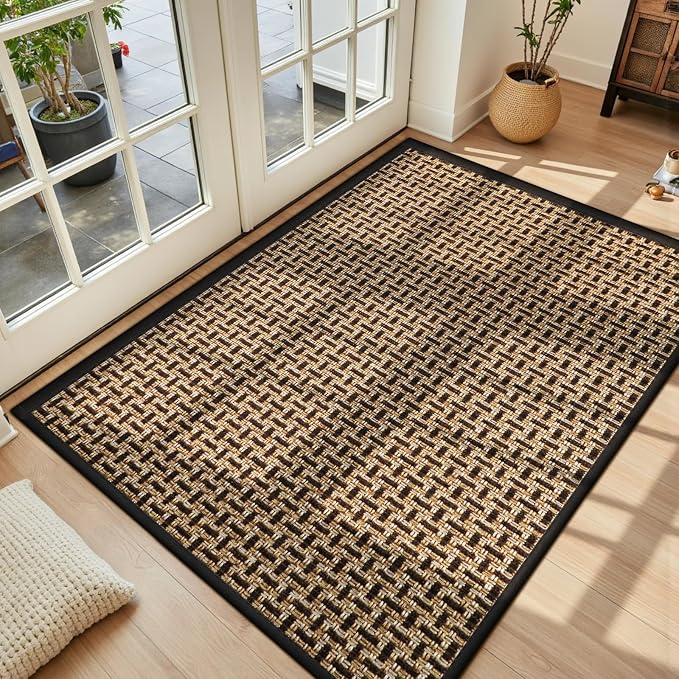 LEKEEPGO Door Mat Indoor Entrance 36"x59", Absorbent Indoor Door Mat Large by LEKEEPGO