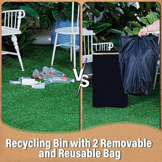 efluky Recycling Bin for Kitchen 26 Gallon, 100L Recycle Bin - Image 3