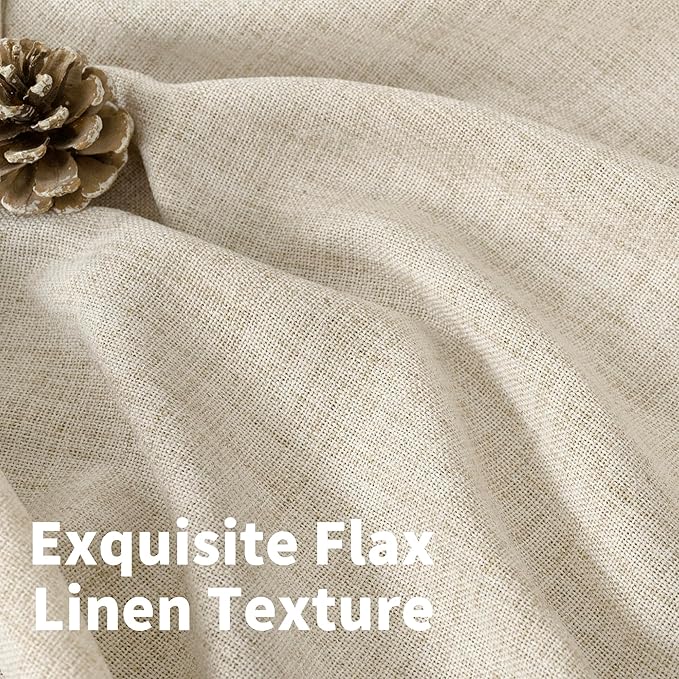 YoungsTex Linen Curtains 63 Inch Length - Image 5