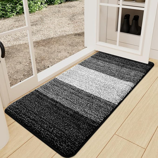 Kitinjoy Indoor Outdoor Door Mat, 71x24 Non-Slip Absorbent Dirt Trapper by Kitinjoy