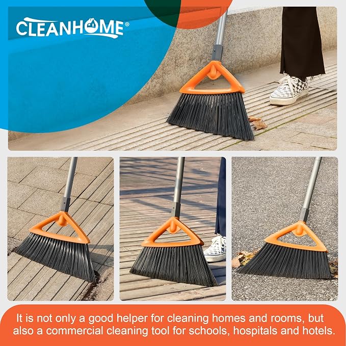 3 Pack Heavy Duty Outdoor Broom - Image 6