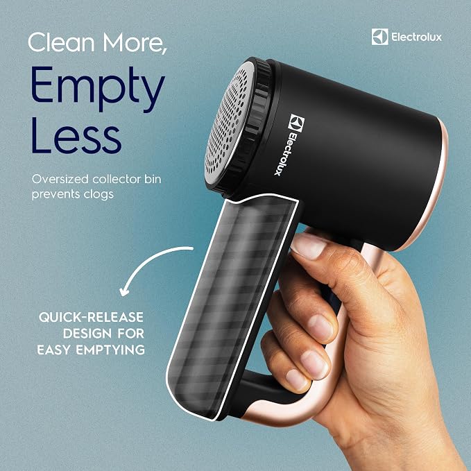 Electrolux Rechargeable Fabric Shaver | 3-Speed Lint Remover - Image 7