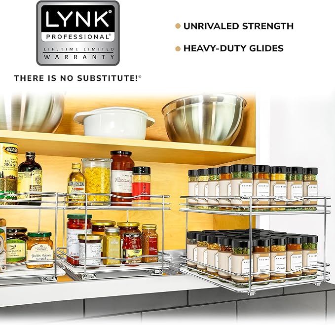 LYNK PROFESSIONAL® Pull Out Spice Rack Organizer - Image 7