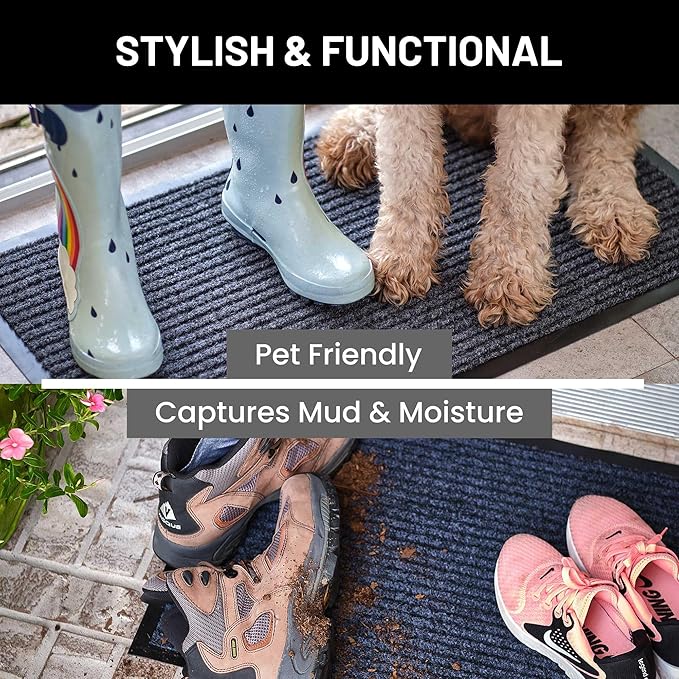 Sierra Concepts Front Door Mat Large Welcome Floor Mats - Image 3