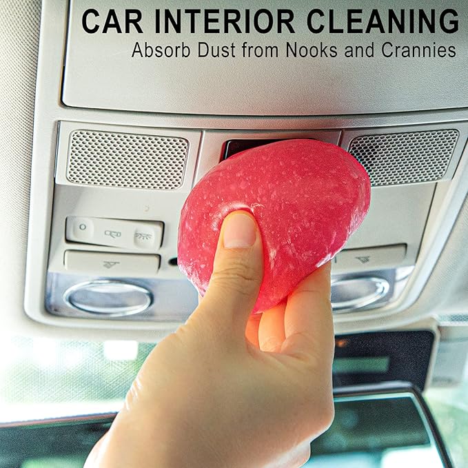 TICARVE 2Pack Cleaning Gel Car Putty Car Clean Putty Gel Auto Tools Car - Image 2