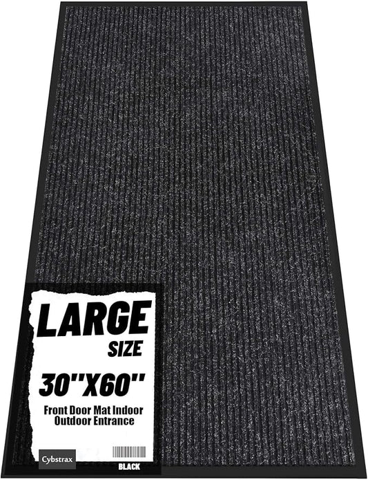 Front Door Mat Indoor Outdoor Entrance, TPR Backing Non-Slip Doormats, Low by Unknown