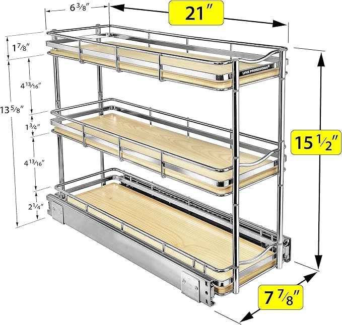 LYNK PROFESSIONAL® Élite™ Pull Out Spice Rack Organizer - Image 5
